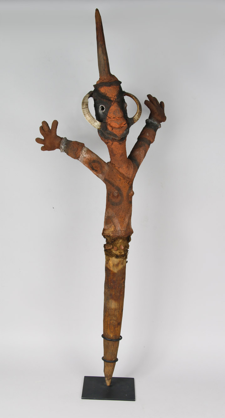  ANTIGUA TALLA ABORIGEN DE LA REPUBLICA DE VANUATU. 