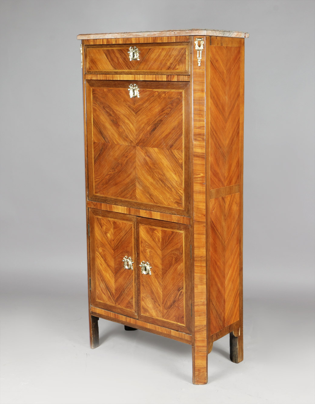 ANTIGUO MUEBLE SECRETAIRE FRANCES DE EPOCA TRANCISION. ANTIGUO MUEBLE SECRETAIRE FRANCES DE EPOCA TRANCISION.