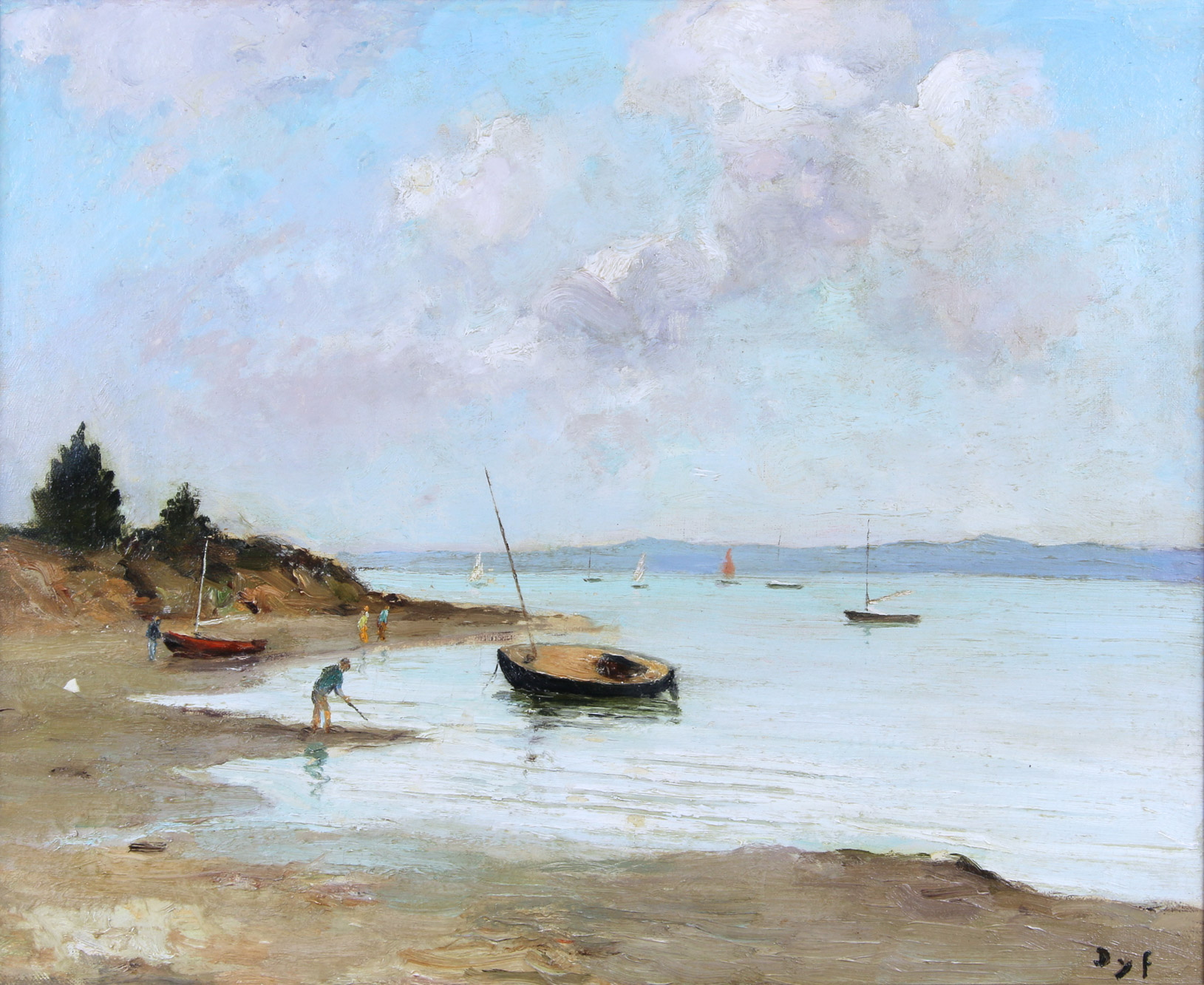 DYF, Marcel 'MAREE MOTNANTE, BAIE DE KENERS'