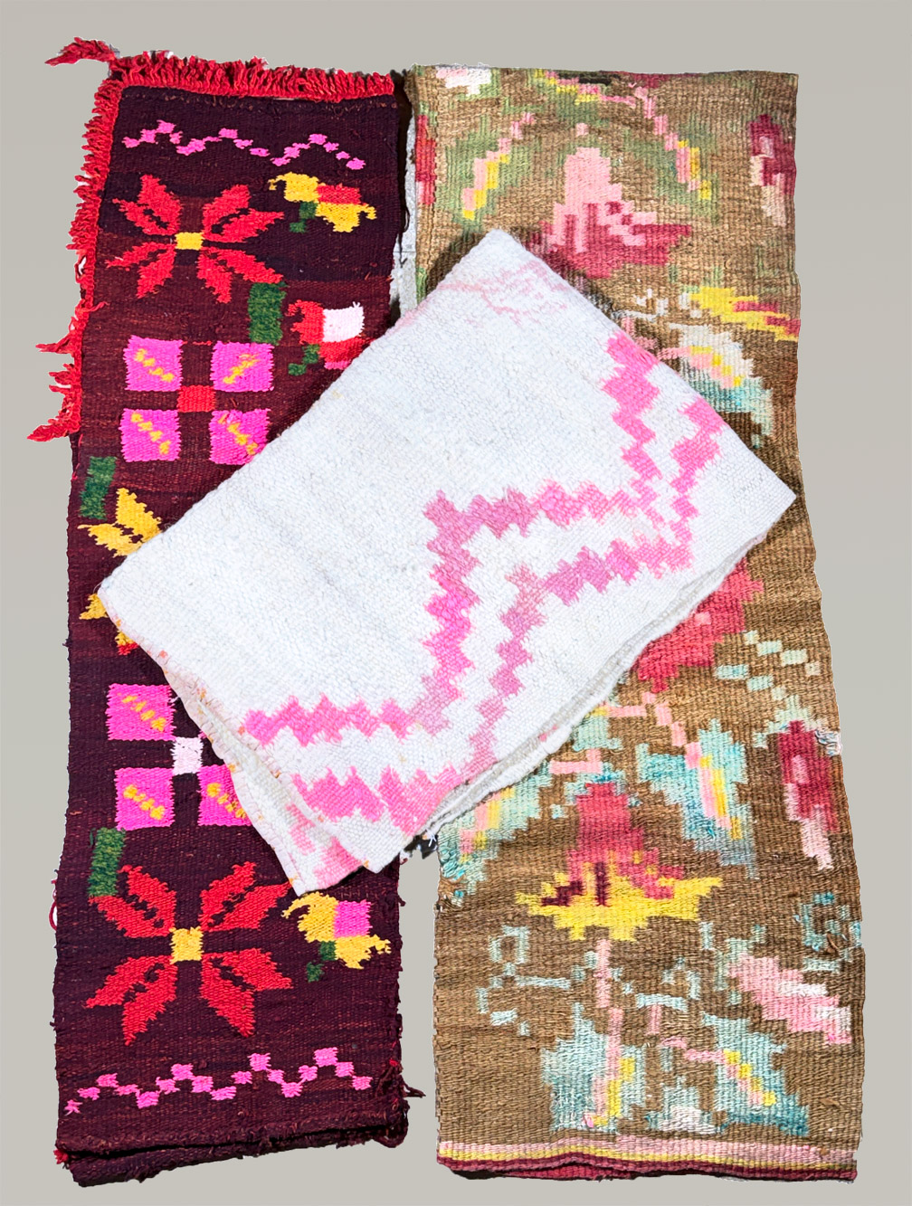  TRES SOBRECAMAS CRIOLLOS 'BAETON' MEDIADOS DEL SIGLO XX. 