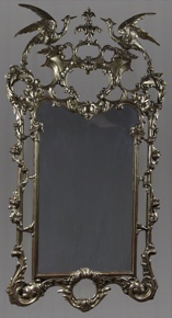 Lote 552: ANTIGUO ESPEJO INGLES CHIPPENDALE.  ANTIGUO ESPEJO INGLES CHIPPENDALE. 