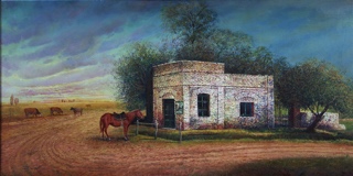 Lote 93: PFEIFFER, Carlos 'LA PAMPA EN URIBELARREA'