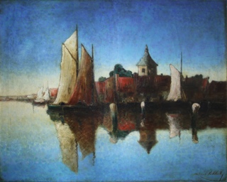 Lote 18: KOEK KOEK, Stephen 'VELEROS EN LA COSTA' 