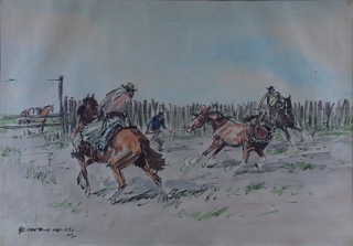 Lote 54: CASTELLS CAPURRO, Enrique 'ENLAZANDO' 