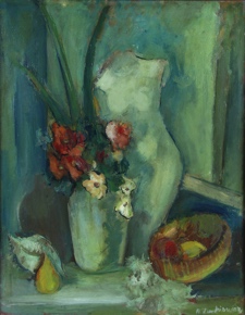 Lote 155: ZIENKIEWICZ, Alberto 'MANIQUI-VASO CON FLORES'