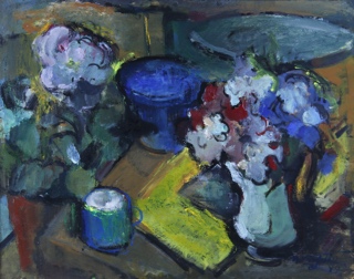 Lote 83: TIGLIO, Marcos 'VASO CON FLORES'