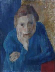 Lote 55: DIOMEDE, Miguel 'FIGURA EN VERDE'