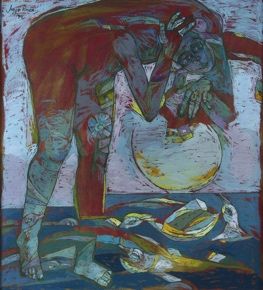 Lote 101: PONCE, Jorge 'MAR DE PAJAROS Y SOLES'