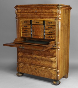 Lote 286: ANTIGUO SECRETAIRE INGLES VICTORIANO. ANTIGUO SECRETAIRE INGLES VICTORIANO.