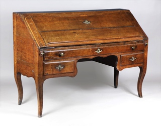 Lote 264: ANTIGUO ESCRITORIO FRANCES CAMPAGNARD SIGLO XVIII.  ANTIGUO ESCRITORIO FRANCES CAMPAGNARD SIGLO XVIII. 