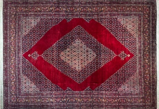 Lote 456: GRAN ALFOMBRA PERSA TABRIZ DE LANA TEJIDA A MANO.  GRAN ALFOMBRA PERSA TABRIZ DE LANA TEJIDA A MANO. 