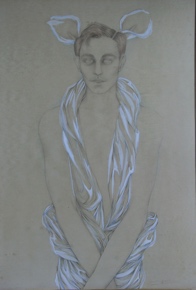 Lote 99: SCHUSSHEIM, Renata 'FIGURA CON CALAS' 