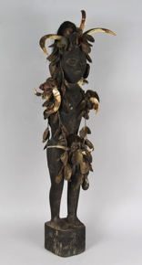 Lote 816: ANTIGUA TALLA MALAYA DE LA TRIBU SARAWAK.  ANTIGUA TALLA MALAYA DE LA TRIBU SARAWAK. 