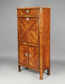 Lote 249: ANTIGUO MUEBLE SECRETAIRE FRANCES DE EPOCA TRANCISION.  ANTIGUO MUEBLE SECRETAIRE FRANCES DE EPOCA TRANCISION. 