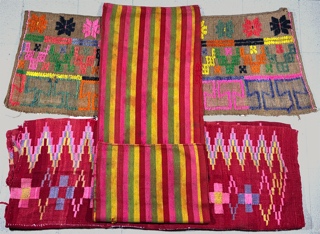 Lote 498: TRES SOBRECAMAS CRIOLLOS DE MEDIADOS DEL SIGLO XX.  TRES SOBRECAMAS CRIOLLOS DE MEDIADOS DEL SIGLO XX. 