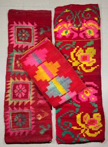 Lote 499: TRES SOBRECAMAS CRIOLLOS 'BAETON' MEDIADOS DEL SIGLO XX.  TRES SOBRECAMAS CRIOLLOS 'BAETON' MEDIADOS DEL SIGLO XX. 