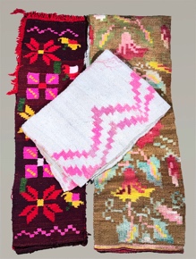 Lote 502: TRES SOBRECAMAS CRIOLLOS 'BAETON' MEDIADOS DEL SIGLO XX.  TRES SOBRECAMAS CRIOLLOS 'BAETON' MEDIADOS DEL SIGLO XX. 