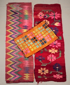 Lote 504: TRES SOBRECAMAS CRIOLLOS 'BAETON' MEDIADOS DEL SIGLO XX.  TRES SOBRECAMAS CRIOLLOS 'BAETON' MEDIADOS DEL SIGLO XX. 