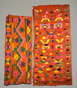 Lote 506: DOS SOBRECAMAS CRIOLLOS DE MEDIADOS DEL SIGLO XX.  DOS SOBRECAMAS CRIOLLOS DE MEDIADOS DEL SIGLO XX. 