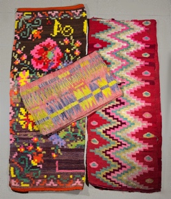 Lote 507: TRES SOBRECAMAS CRIOLLOS 'BAETON' MEDIADOS DEL SIGLO XX.  TRES SOBRECAMAS CRIOLLOS 'BAETON' MEDIADOS DEL SIGLO XX. 